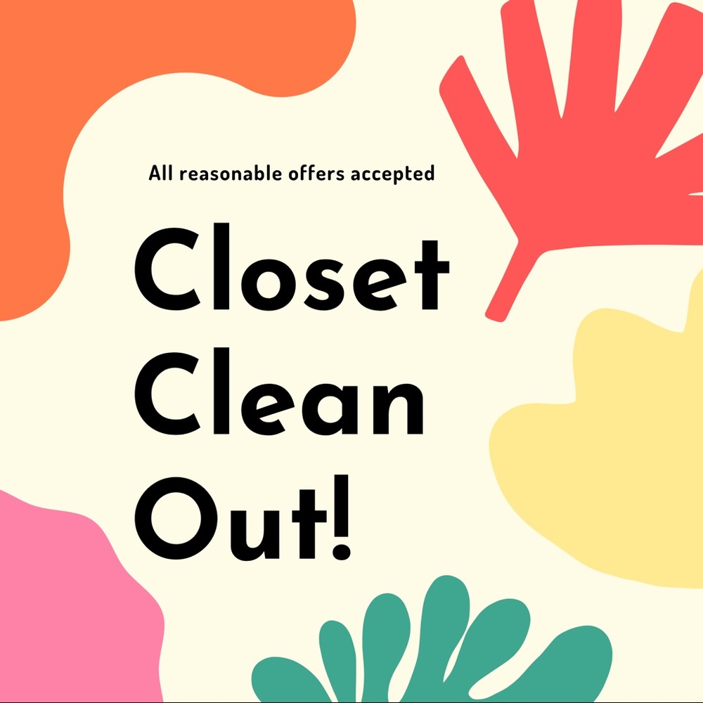 Closet Clean Out!